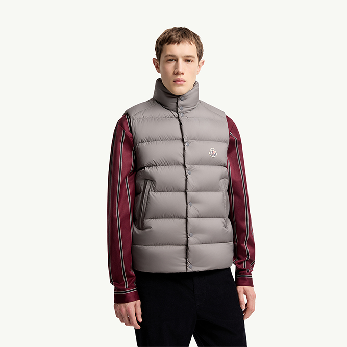 moncler tibb stand collar down vest